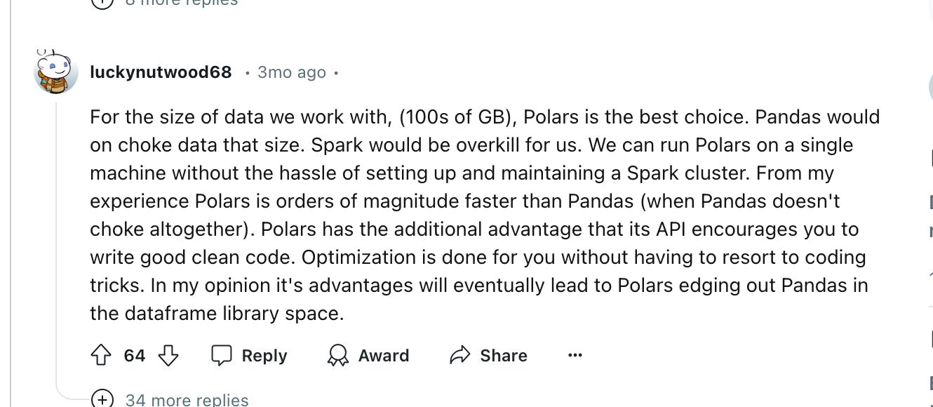 Should you use DuckDB or Polars? - by Daniel Beach