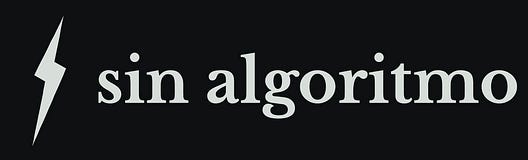 sin algoritmo