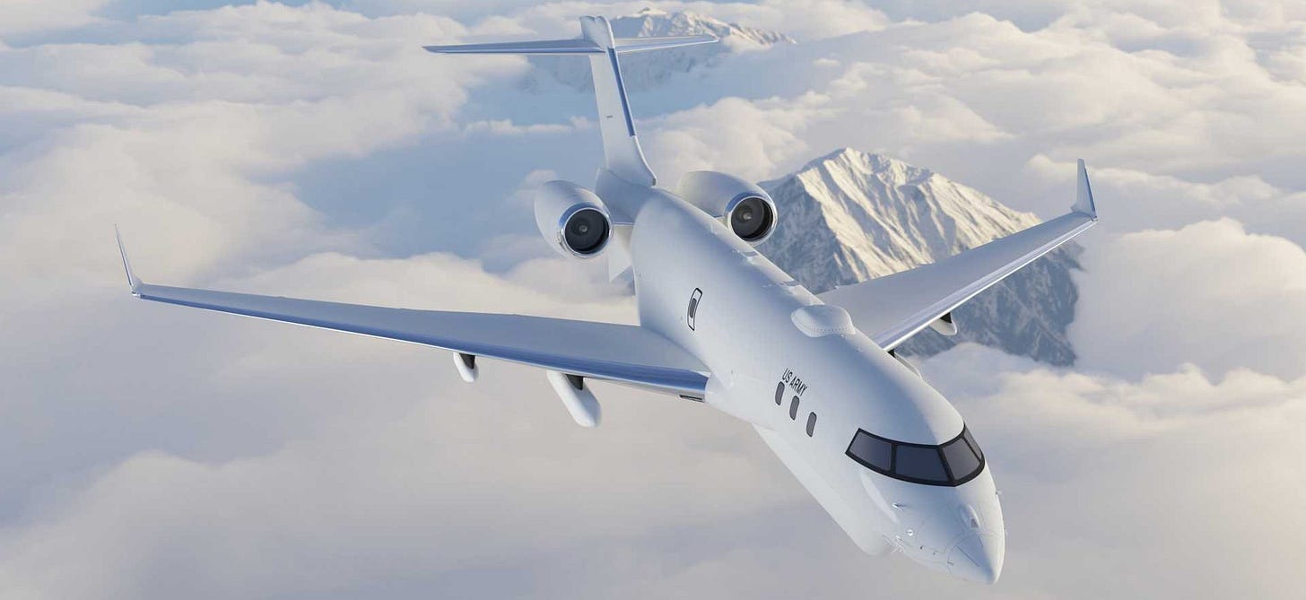 The ME-11B, previously known as HADES, will conduct high-altitude reconnaissance, using radar and signals intelligence to detect troop and vehicle movements, map military installations, and locate electronic emissions. (Picture source: SNC) The ME-11B, previously known as HADES, will conduct high-altitude reconnaissance, using radar and signals intelligence to detect troop and vehicle movements, map military installations, and locate electronic emissions. (Picture source: SNC)