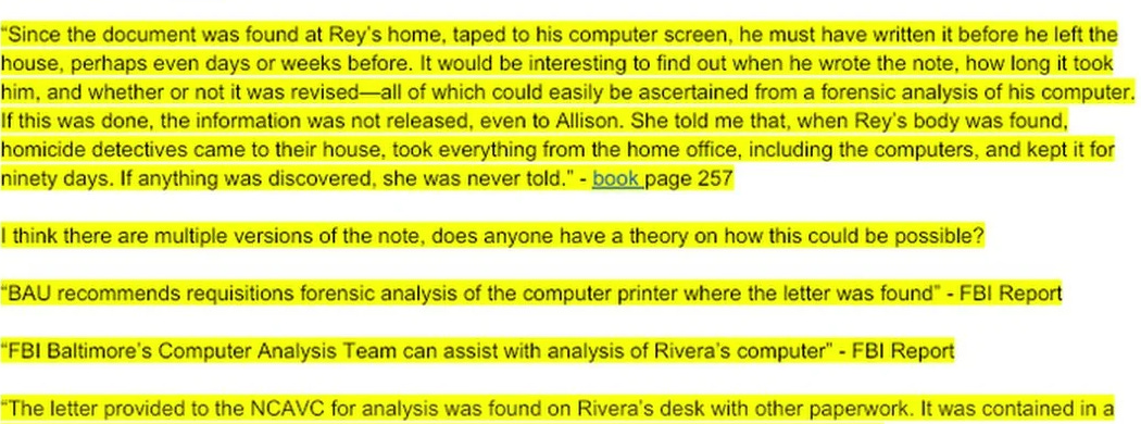 Kate Putnam, Rey Rivera Mysterious Death