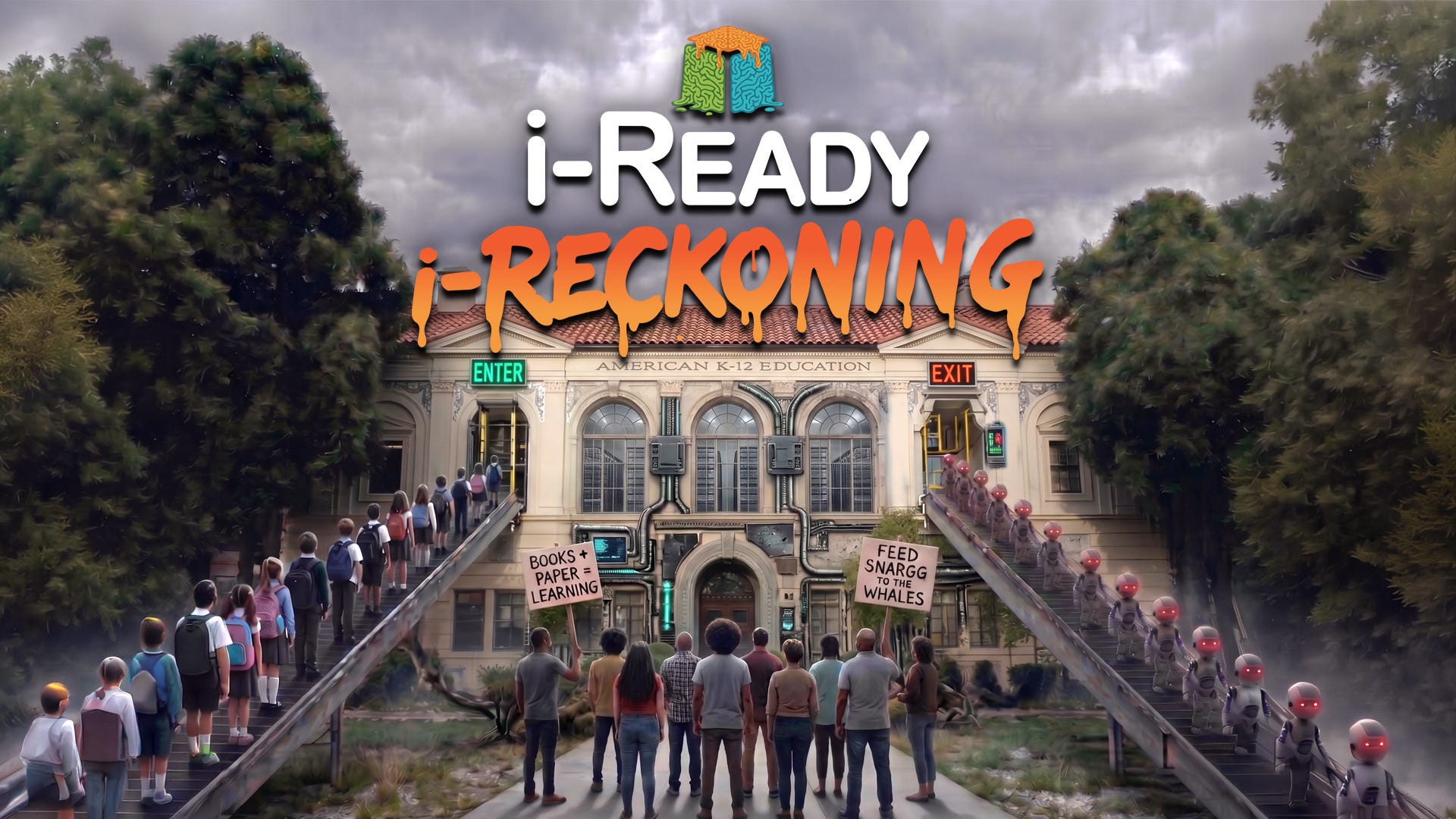 Parents protest against i-Ready to opt-out in backlash about complaints, bad reviews, no proof, too much screen time, and kids who say "i-Ready sucks!" Parents protest against i-Ready to opt-out in backlash about complaints, bad reviews, no proof, too much screen time, and kids who say "i-Ready sucks!"