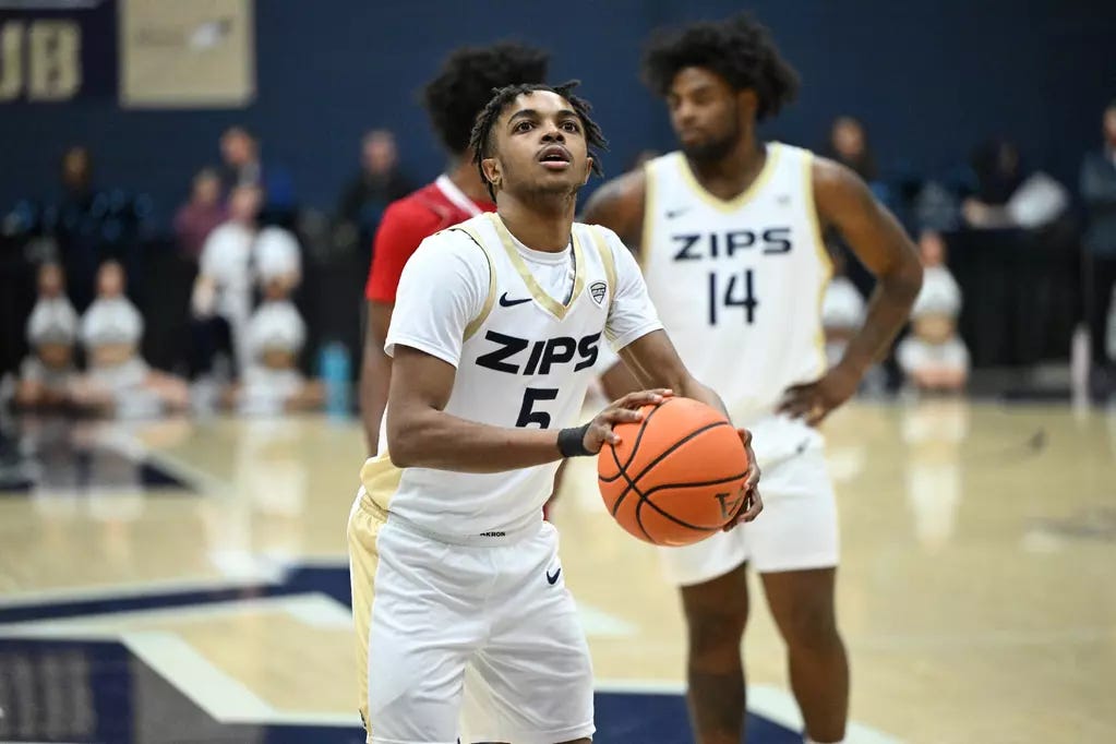 Akron's Johnson Garners Player of the Week Honors - Mid-American Conference