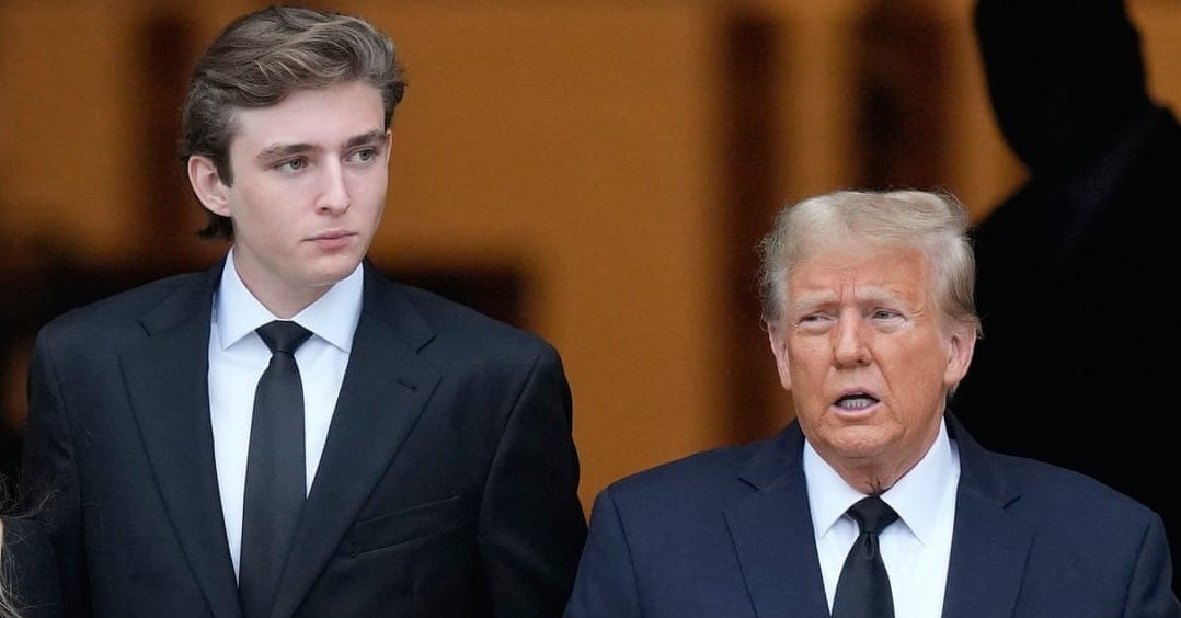 Barron Trump chosen as Florida delegate to Republican National Convention |  Donald Trump | The Guardian