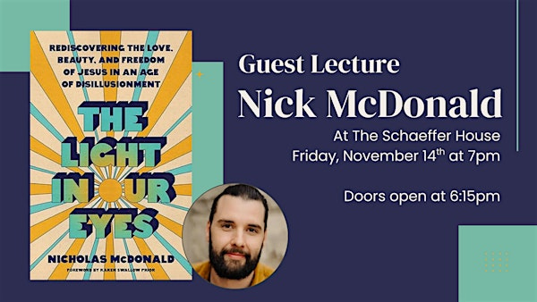 Nick McDonald - Special Lecture