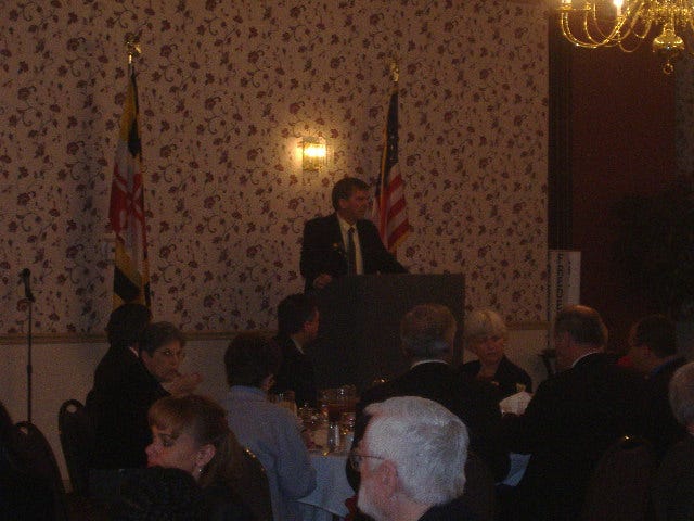 Delegate William Frank was one of our luncheon speakers. Delegate William Frank was one of our luncheon speakers.