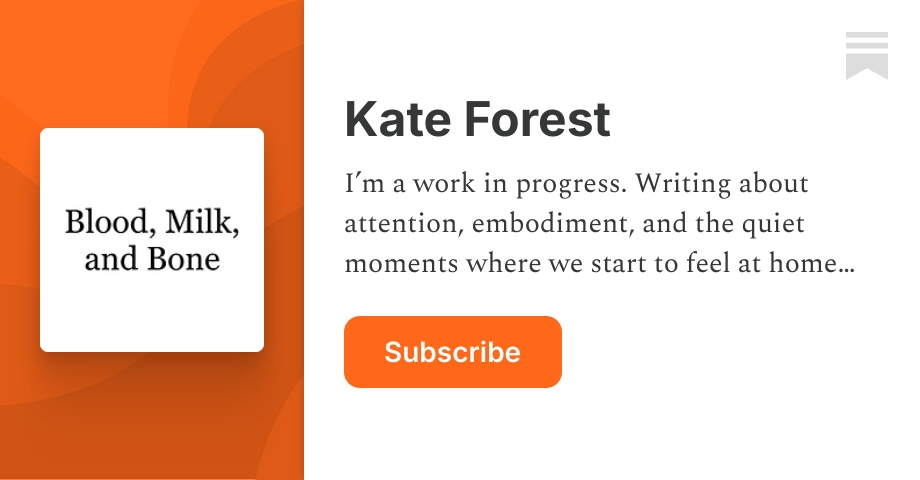 Kate Forest | Substack
