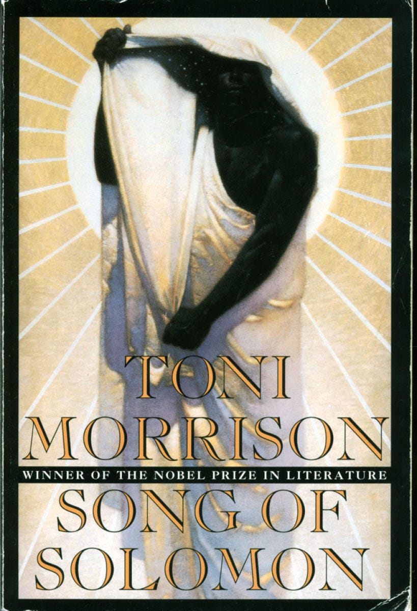 Song Of Solomon Book by Toni Morrison, 1987 at Wolfgang's