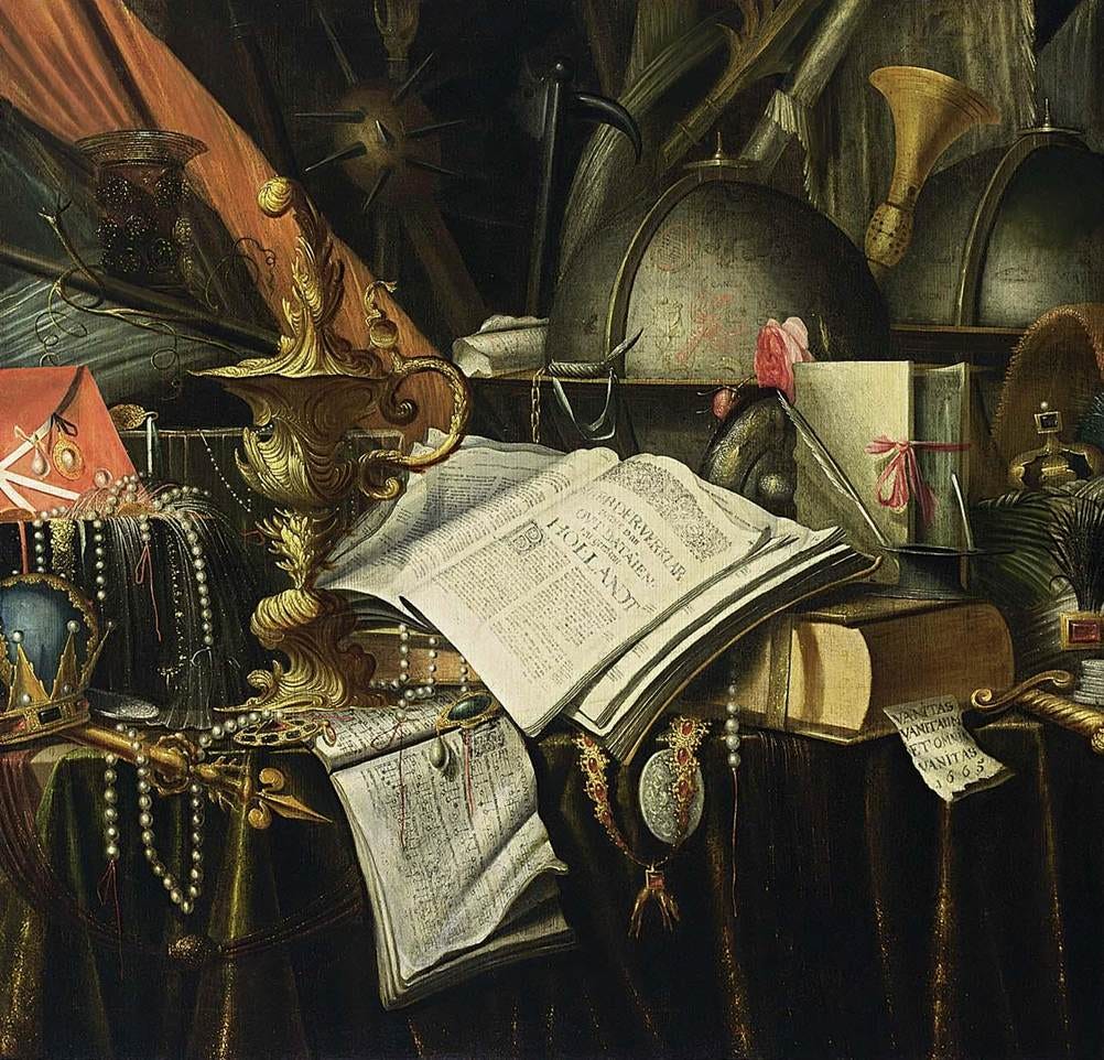 Edwaert Collier, Vanitas Still Life, about 1690 Edwaert Collier, Vanitas Still Life, about 1690
