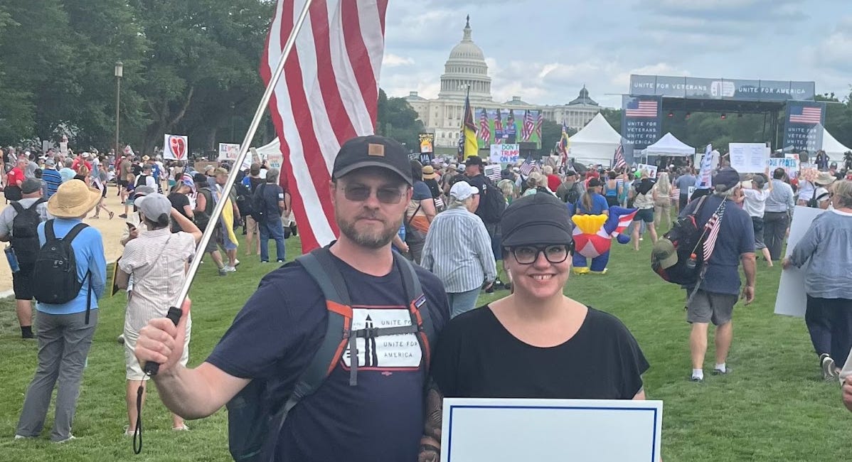 In Their Own Words: Veterans Protest Cutbacks at Rally on the National Mall