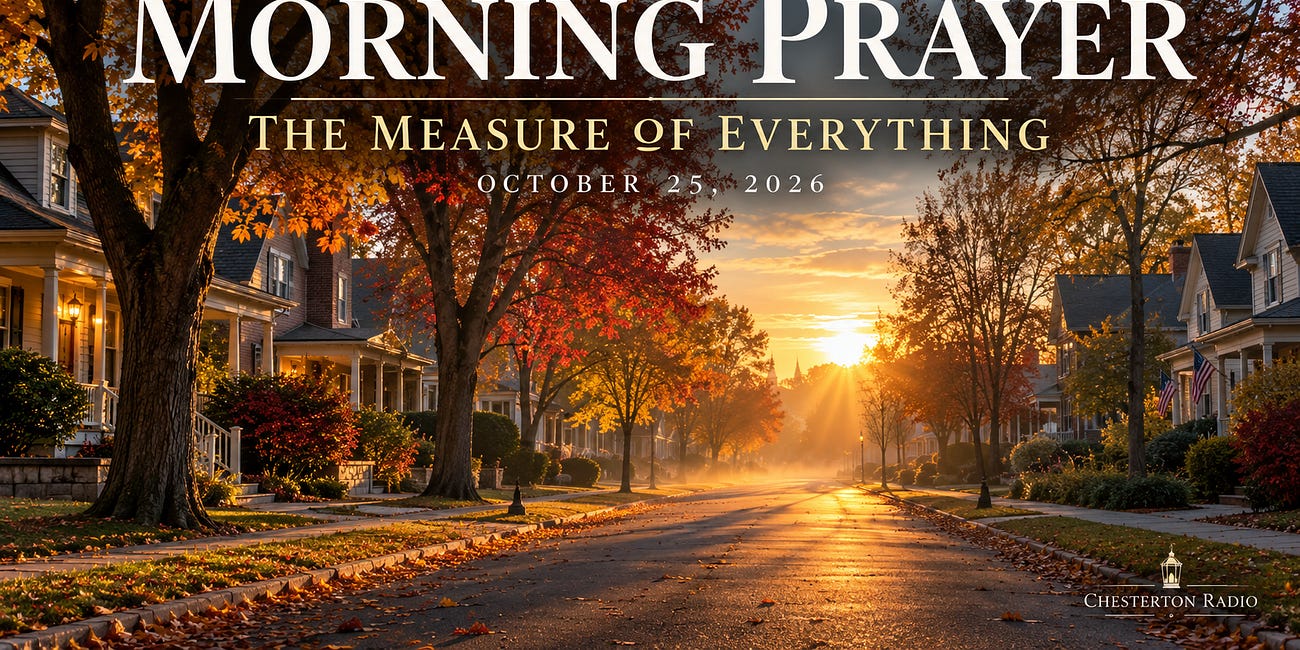 CHESTERTON RADIO MORNING PRAYER