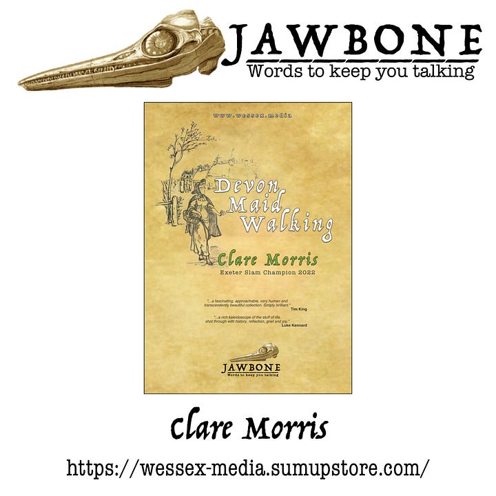 Clare Morris - Poetry Collection, Devon Maid Walking 