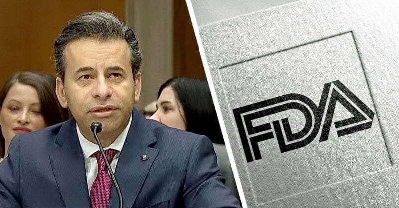 marty makary and fda logo