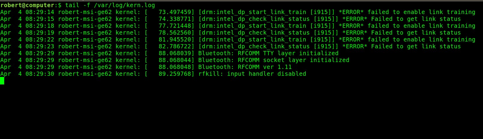 The Linux tail command - The Coding Gopher