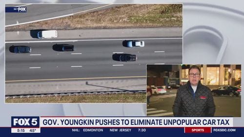 End of the road for Virginia's car tax? Gov. Glenn Youngkin introduces bold plan
