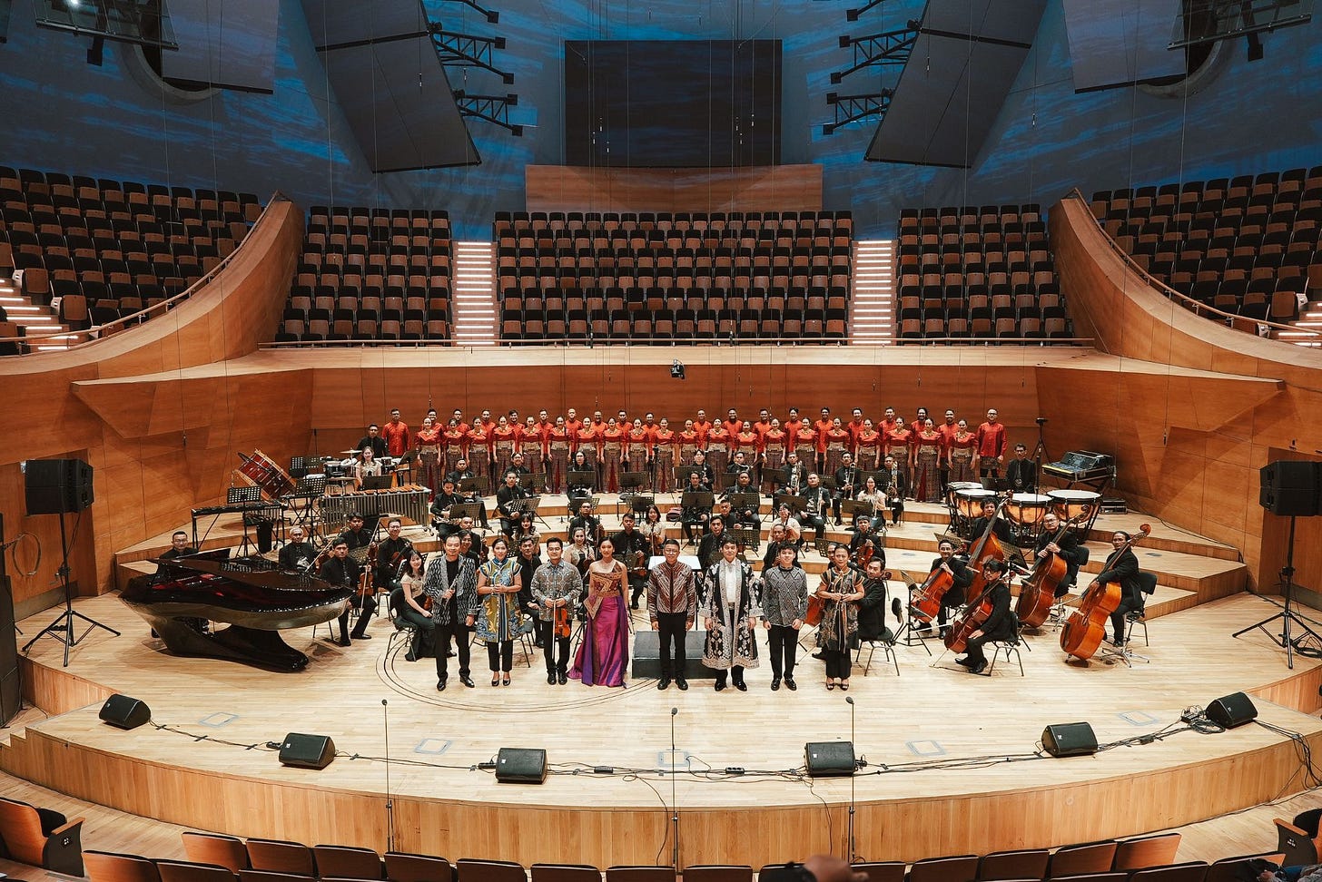 Avip Priatna stated that JCO and BMS’s participation in this festival is part of an effort to bring Indonesian music to the global stage.