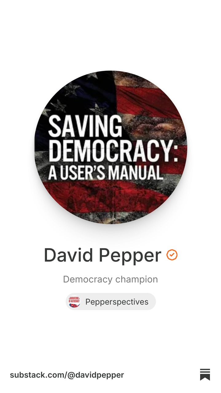 David Pepper | Substack