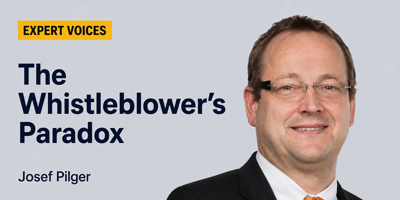 The whistleblower’s paradox: when professional services firms protect the wrong people