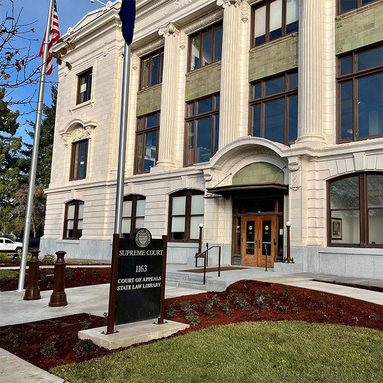 Oregon Judicial Department : Supreme Court Building : Oregon Supreme Court  : State of Oregon