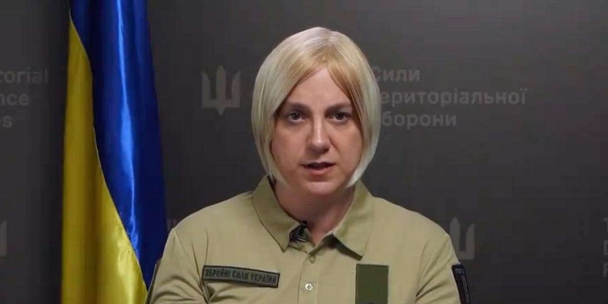 Ukraine trans military spox who said dissidents would be 'hunted down' confirms, then later denies, that he's a U.S. government asset