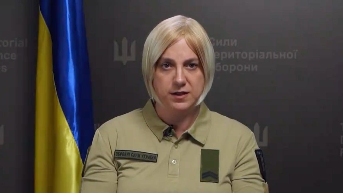 Ukraine trans military spox who said dissidents would be 'hunted down' confirms, then later denies, that he's a U.S. government asset