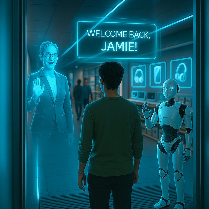 A welcome greeting