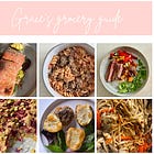 A healthy & easy Valentine's meal plan - Grace's grocery guide v.62