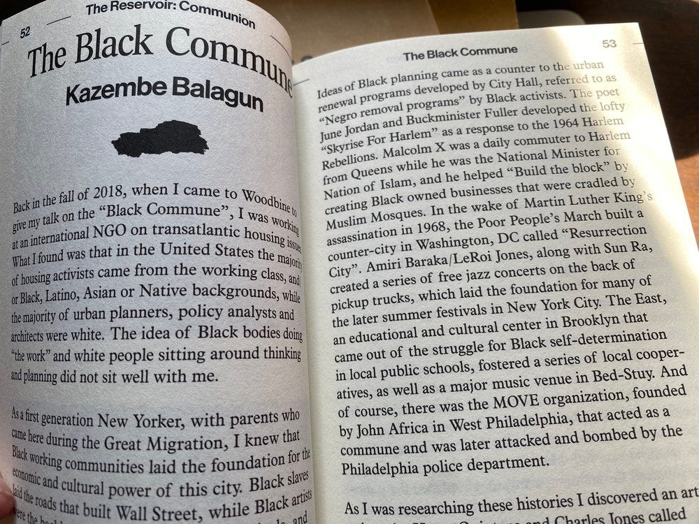 The Black Commune by Kazembe Balagun The Black Commune by Kazembe Balagun