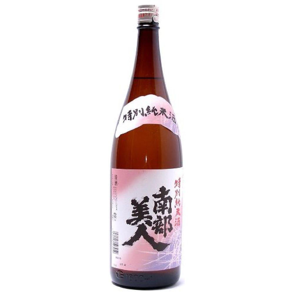 Nanbu Bijin Tokubetsu Junmai sake. 