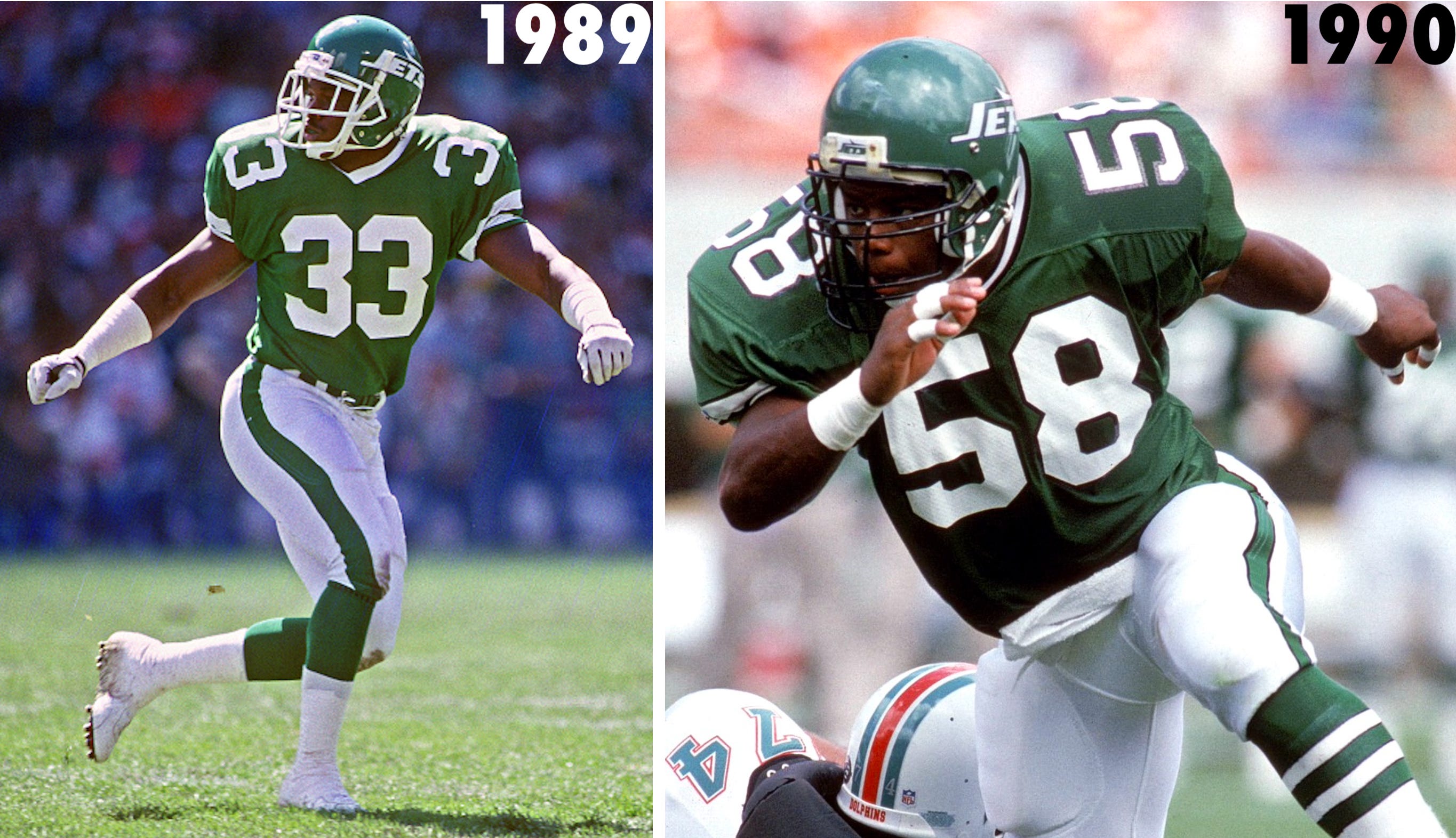 A Deep Dive on the New York Jets' 1978-1997 Uniforms