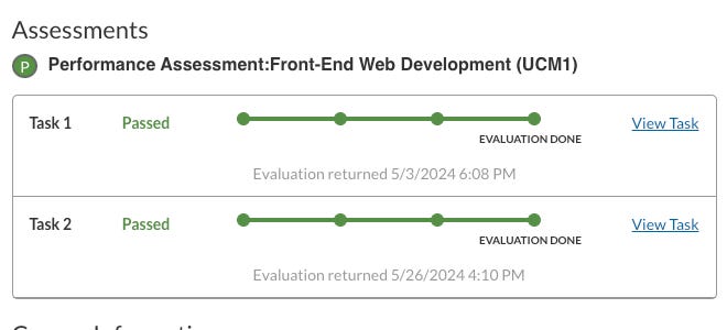 How I Passed WGU D277: Front-End Development - by Jess