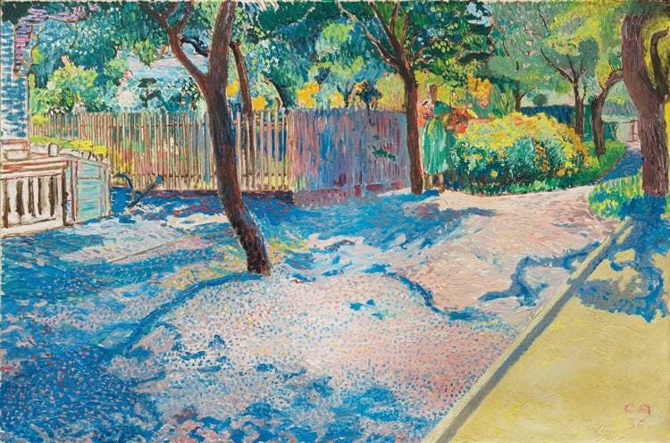 Blumengarten, 1936 - Cuno Amiet