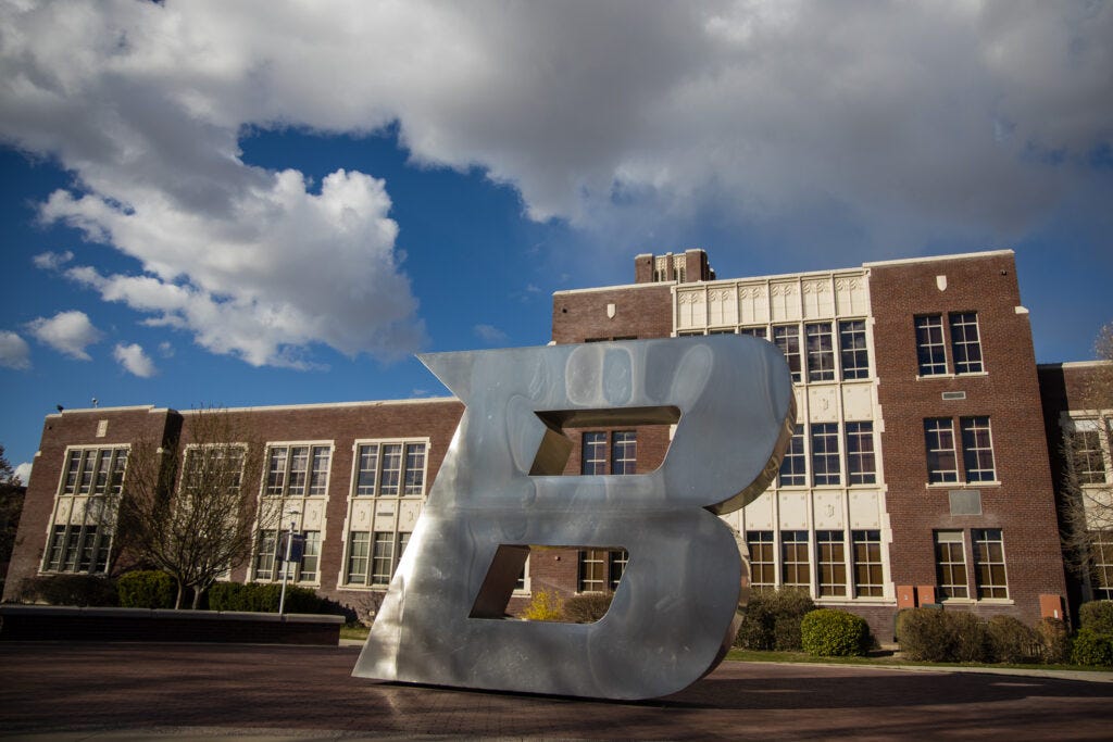 Boise State sign