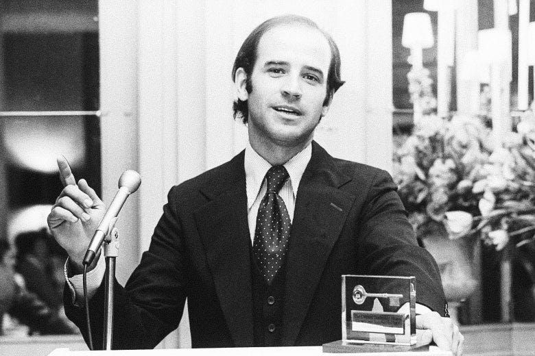 Joe Biden's 1972 Senate race: youth and change over the establishment. Joe Biden's 1972 Senate race: youth and change over the establishment.