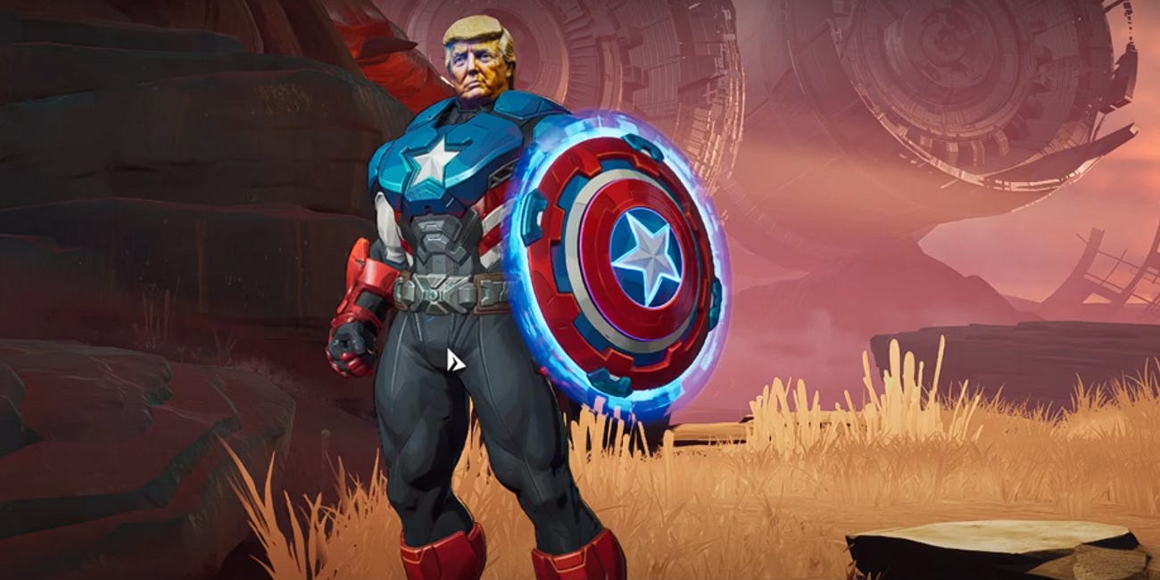 Nexus Mods Removes 'Marvel Rivals' Mod That Depicted Donald Trump As Captain America