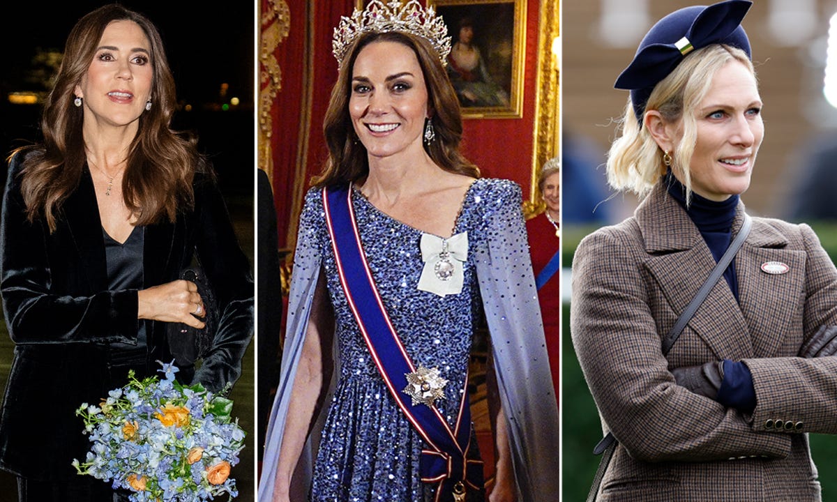 queen mary, princess catherine and zara tindall