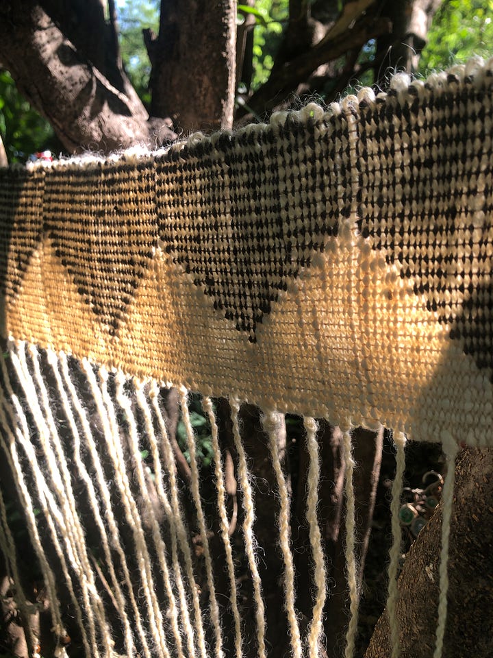 the string skirt project - by June Covington