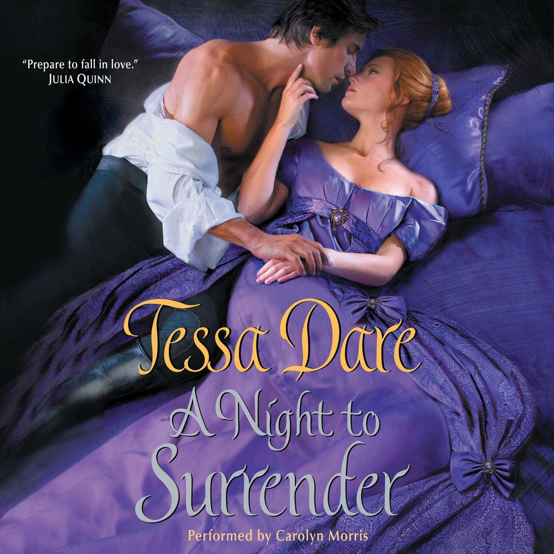 View audiobook of A Night to Surrender by Tessa Dare