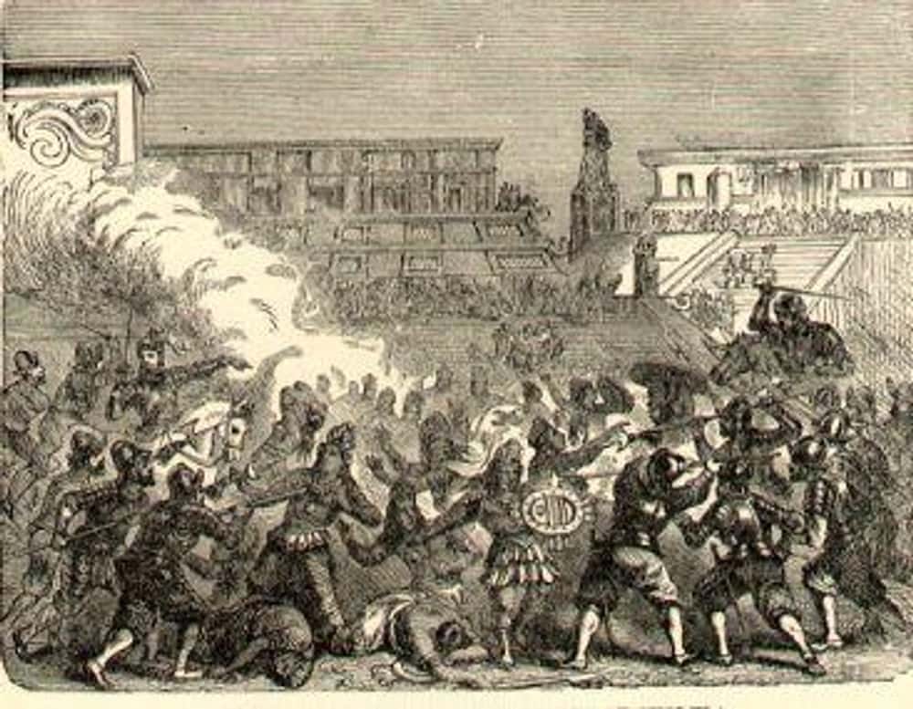 They Gathered Aztec Nobles In A Courtyard, Then Ended Them All