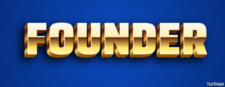 Founder Text Effect and Logo Design Word