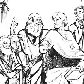 Heroes and Villains in Western Philosophy