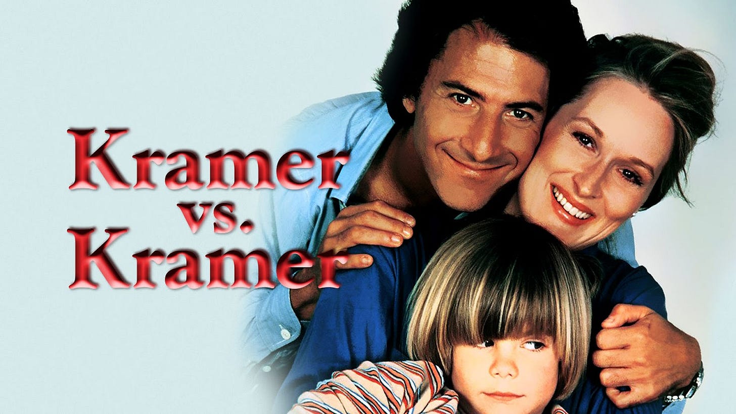 A poster for the movie Kramer vs. Kramer