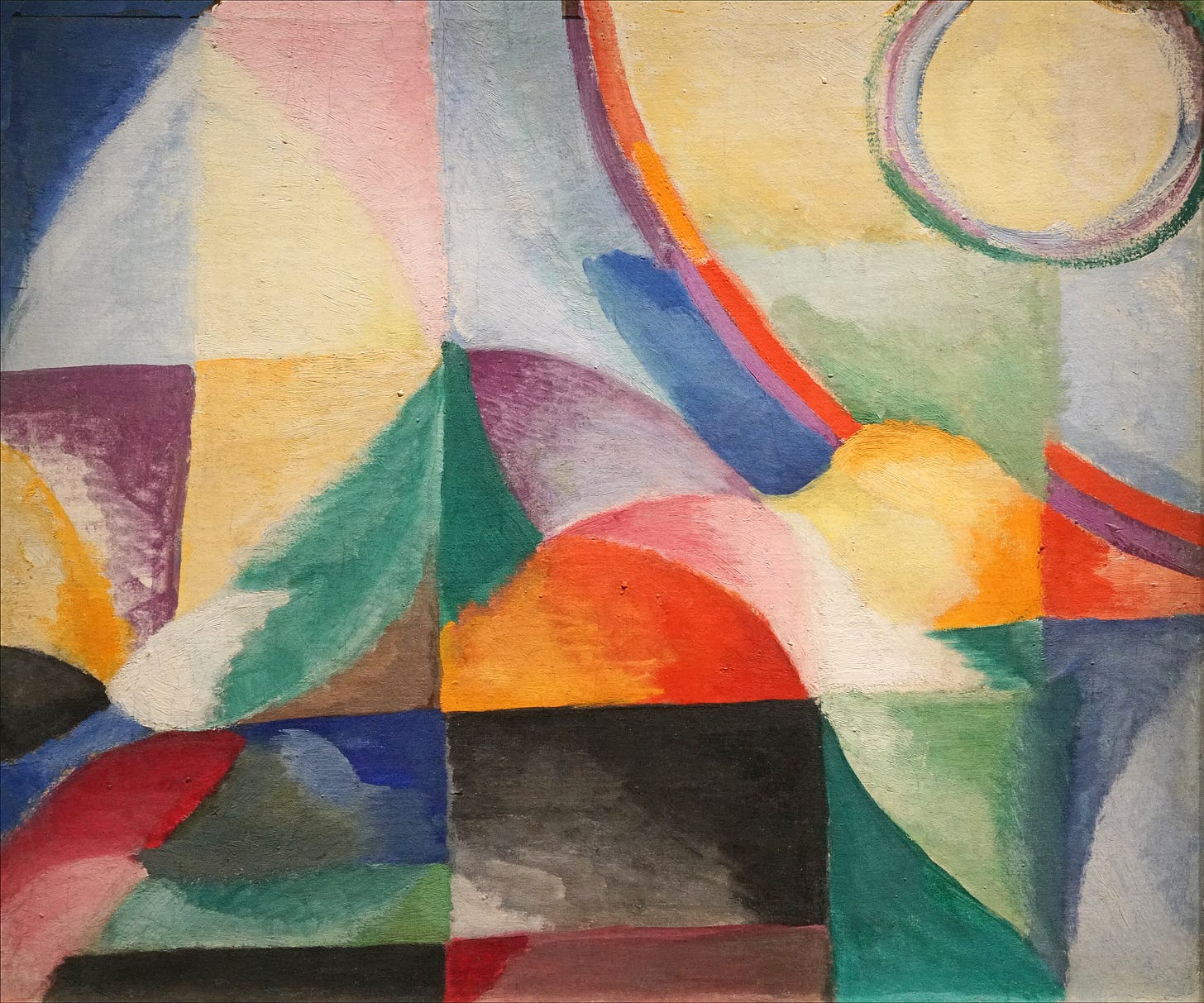 Sonia Delaunay, Simultaneous Contrasts, 1913 (Museo Thyssen Sonia Delaunay, Simultaneous Contrasts, 1913 (Museo Thyssen