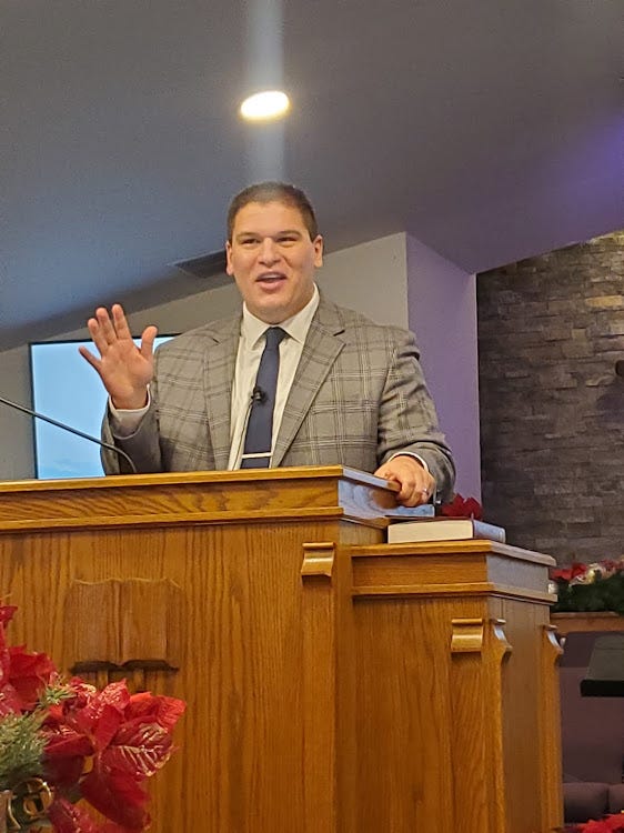 Josh Sullivan, 45, was kidnapped on Thursday evening while delivering a sermon at the Fellowship Baptist Church Motherwell