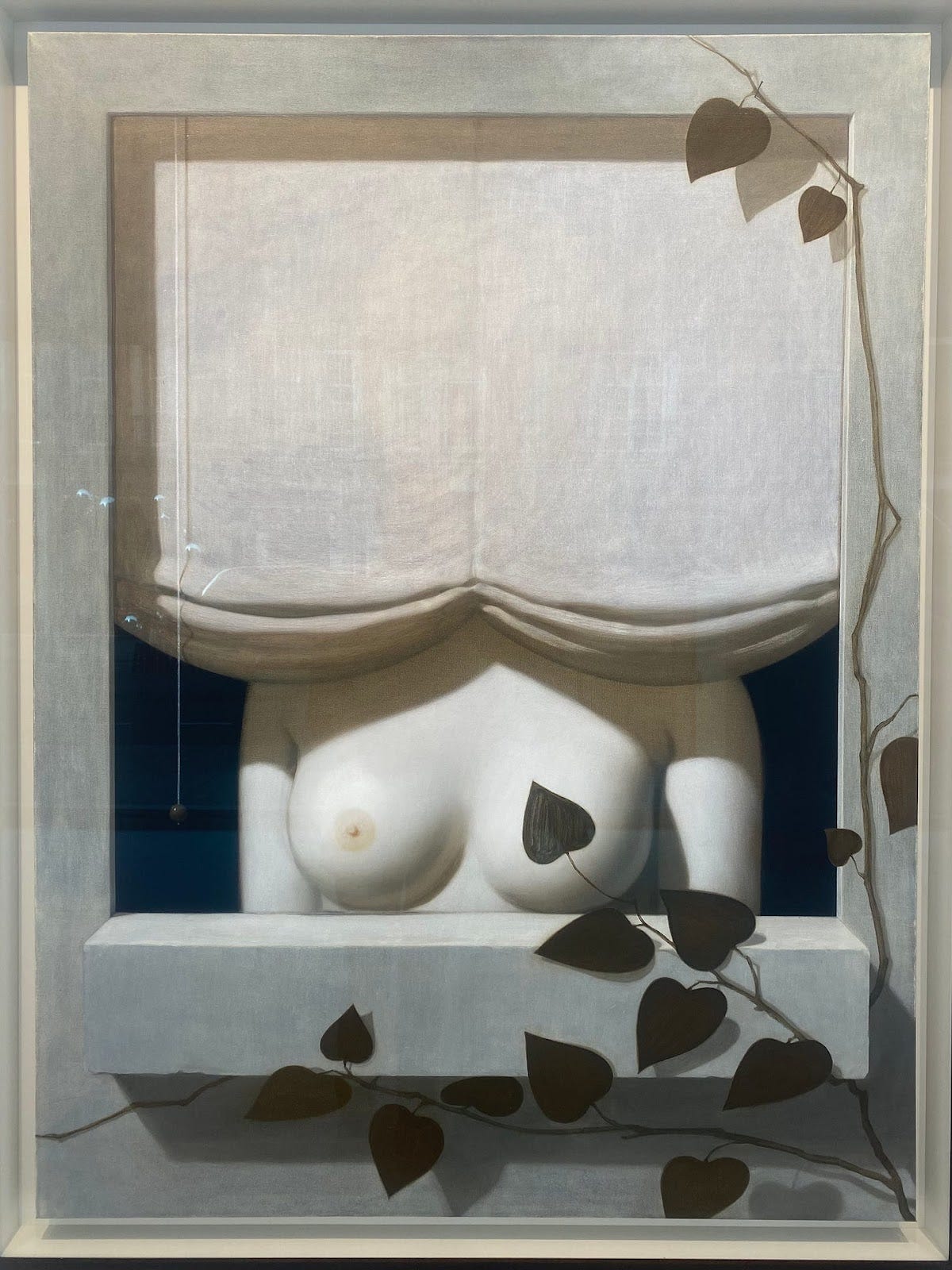 Anna Weyant, Girl At The Window