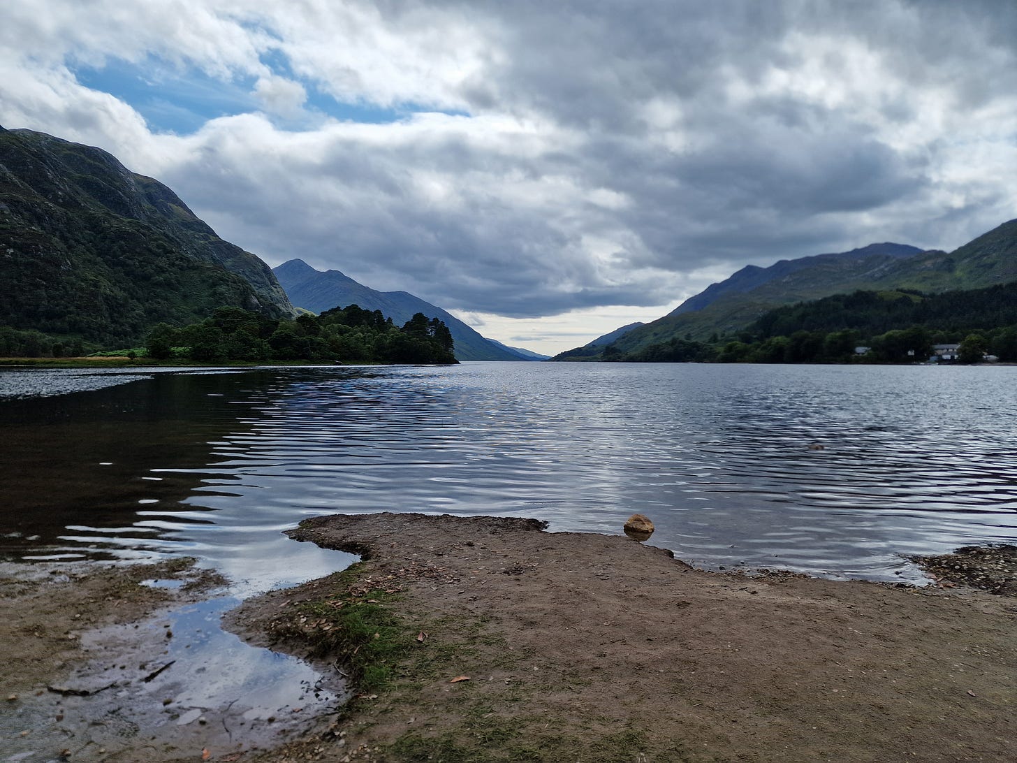 Loch Shiel by the Glenfinnan monument