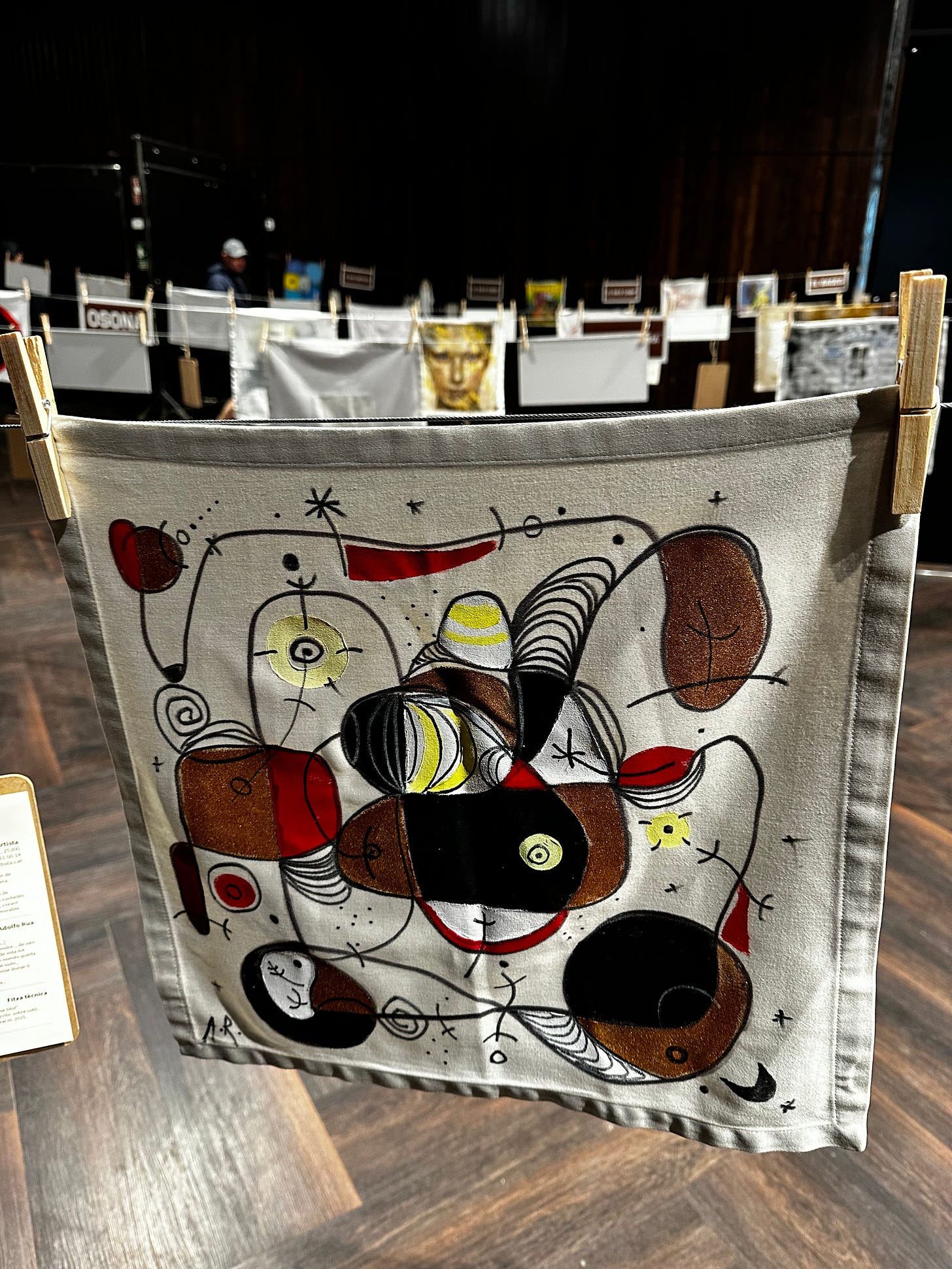 Tovallons d'Art: Sitges Exhibition Tovallons d'Art: Sitges Exhibition