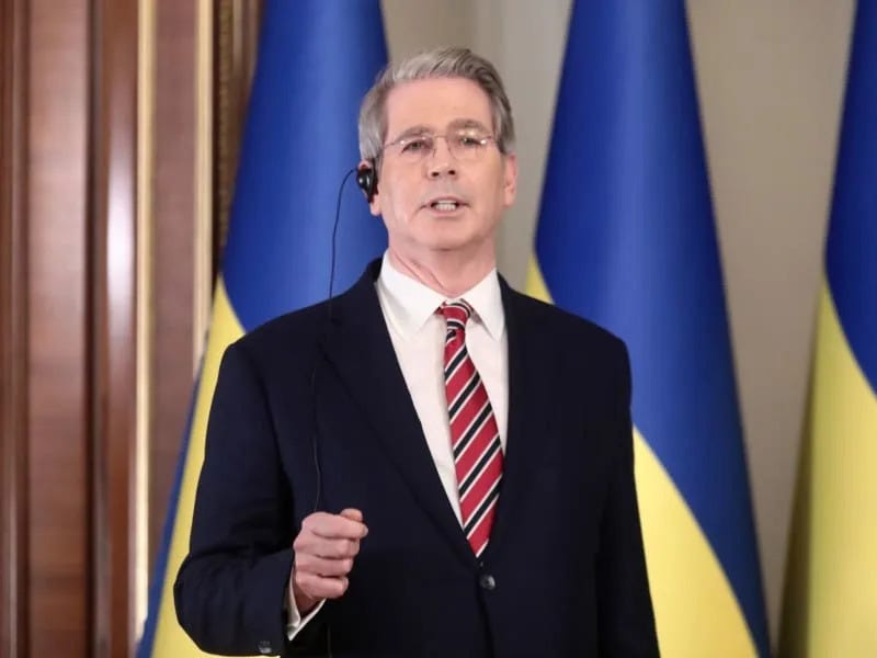 US Treasury Secretary Bessent meets Zelensky in Kiev