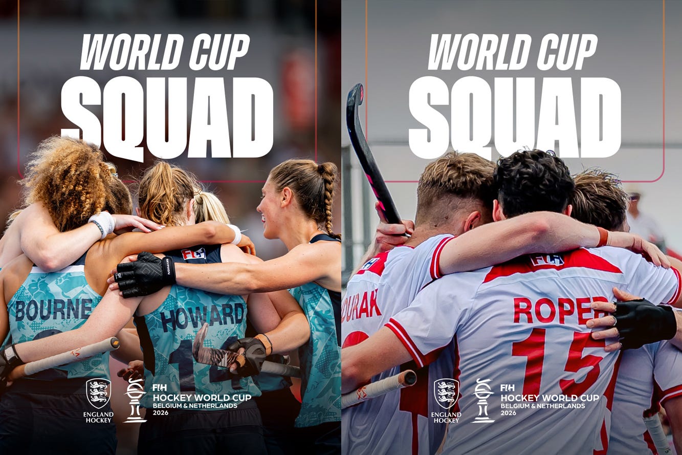 Selección masculina y femenina Inglaterra. Mundial 2026.