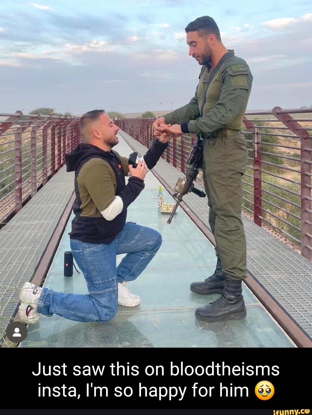 Just saw this on bloodtheisms insta, I'm so happy for him