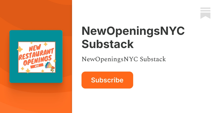 April 6, 2026 - NewOpeningsNYC Substack